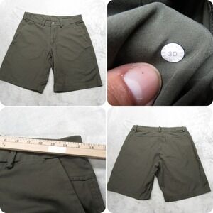 Lululemon Shorts Mens 30 Green Pockets Commission Short‎ Qwick Chino 9 Casual
